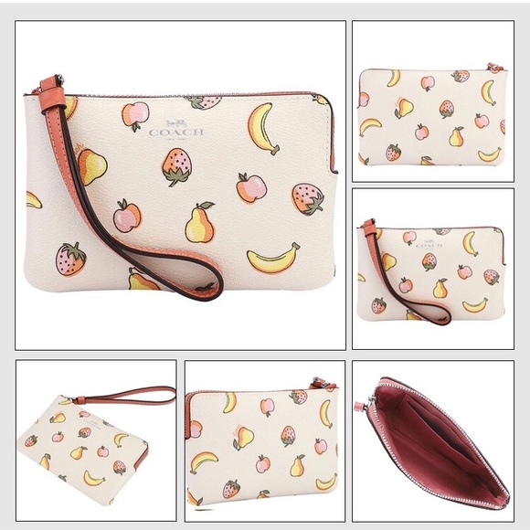 SALE!!! NWT Coach mixed fruit wristlet!! PRICE FIRM - Picture 1 of 2